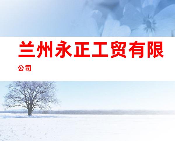 兰州永正工贸有限公司