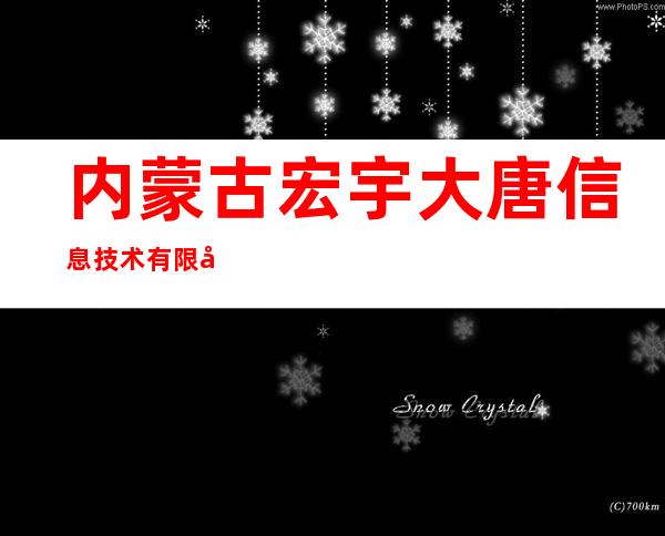 内蒙古宏宇大唐信息技术有限公司