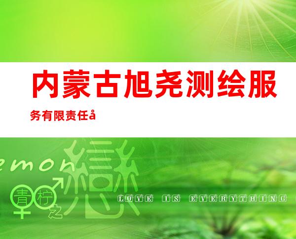 内蒙古旭尧测绘服务有限责任公司