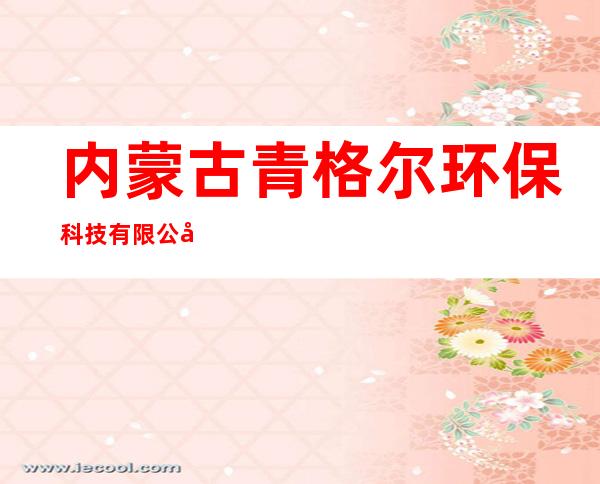 内蒙古青格尔环保科技有限公司