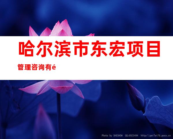 哈尔滨市东宏项目管理咨询有限公司