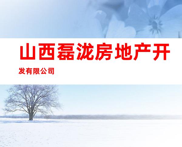 山西磊泷房地产开发有限公司