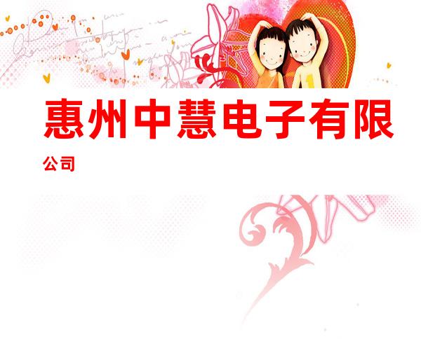 惠州中慧电子有限公司