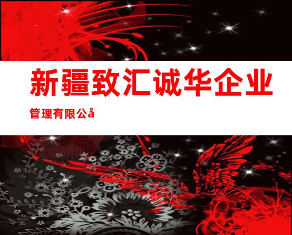 新疆致汇诚华企业管理有限公司