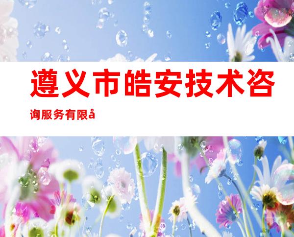 遵义市皓安技术咨询服务有限公司