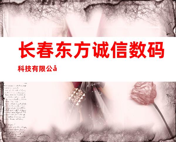 长春东方诚信数码科技有限公司