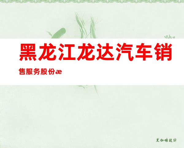 黑龙江龙达汽车销售服务股份有限公司